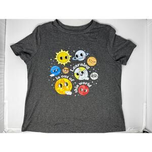 Teacher Shirt Learning is Out of This World Shein size M Pre-Owned